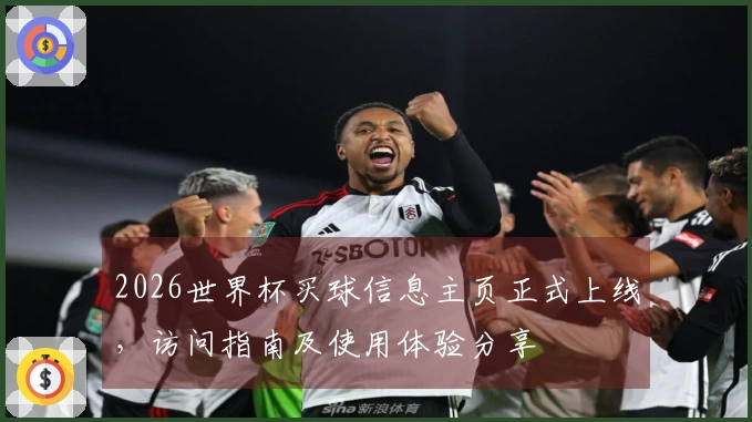 2026世界杯买球信息主页正式上线，访问指南及使用体验分享